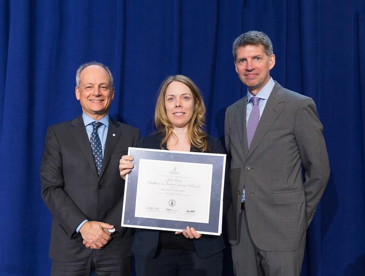  Arlene Clement wins a 2016 Jill Matus Excellence in Student Services Award