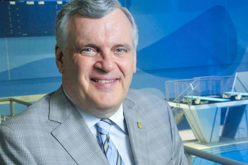 David Onley at the Toronto Pan Am Sports Centre. Photo by Ken Jones.