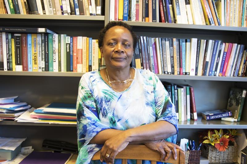 Associate Professor Nakanyike Musisi is one of two U of T faculty members being honoured by the African Alumni Association (photo by Noreen Ahmed-Ullah) 