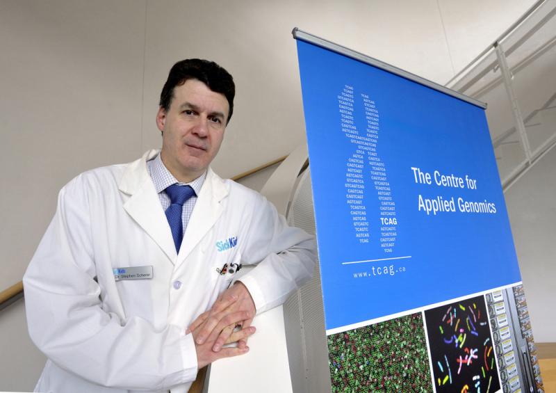“It’s mind-boggling how fast the technology has improved,” says University Professor Stephen Scherer (MSc 1991, PhD 1995), referring to sequencing a person's genetic information