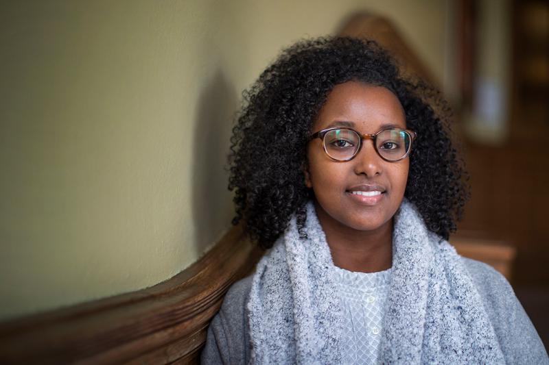 “Seek out the experiences you think will be enriching to you,” says Edil Ga'al (BA 2018 VIC). “As with anything in life, don’t disqualify yourself” (photo by Nick Iwanyshyn)