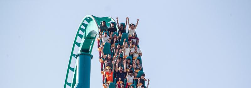 Photo of ride at Canada's Wonderland.