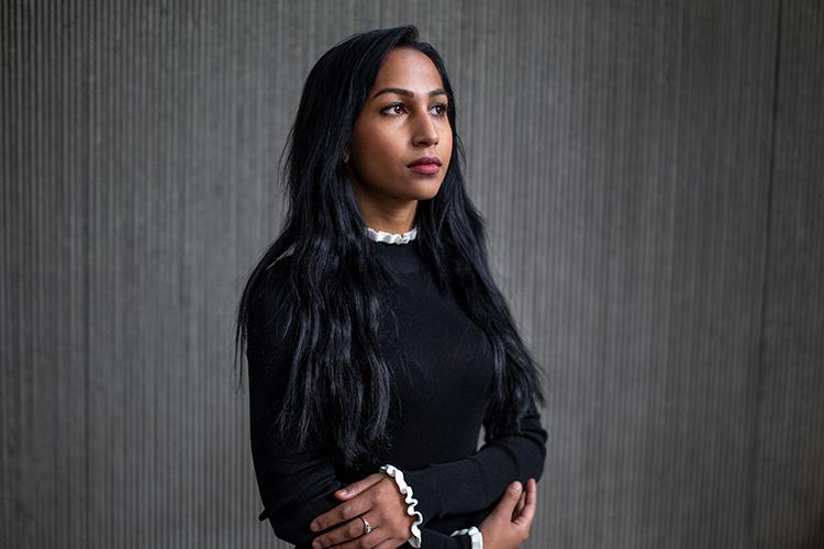 Ashley Fiazool leveraged her studies in philosophy and self-marketing skills to land a job at a fast-growing legal tech startup (photo by Nick Iwanyshyn)
