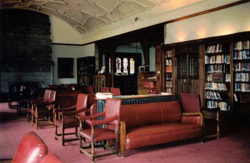 The library at Hart House