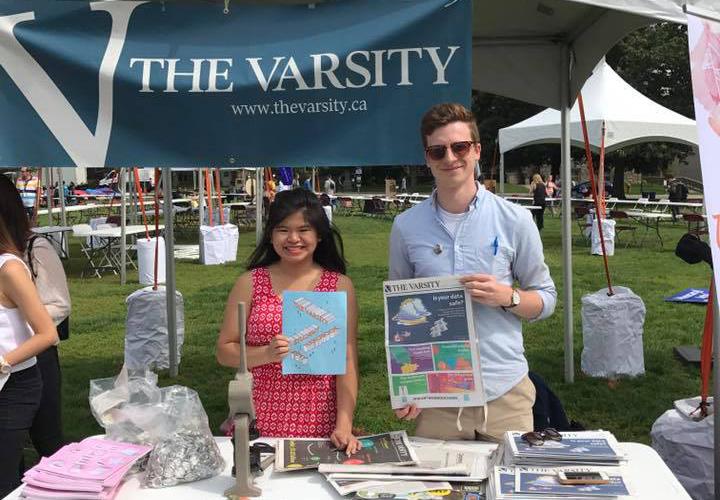 The Varsity is U of T's oldest student newspaper.