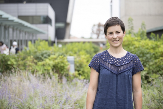 Nicole Latulippe has joined the departments of human geography and physical and environmental sciences at U of T Scarborough as an assistant professor. Photo by Alexa Battler