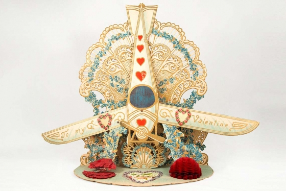 Elaborate fold-out cards became popular at the end of the 19th century (photo by Laura Pedersen) 
