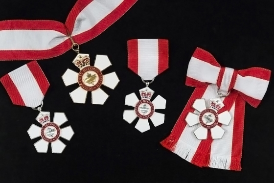 Order of Canada medals (photo by Sgt. Johanie Maheu/Governor General of Canada) 