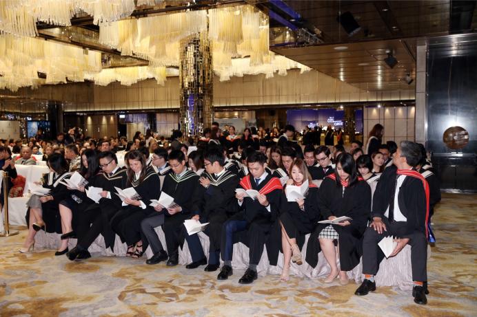 Graduates at Asia-Pacific Graduation Ceremony 