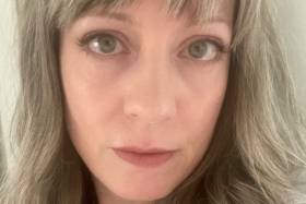 A closeup portrait of Shirka Urechko