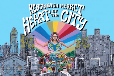 Film poster for "Kensington Market: Heart of the City"