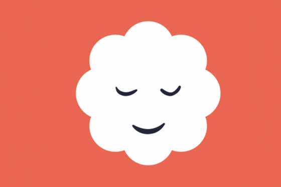 illustration of a smiling cloud
