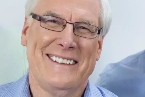 Portrait of Brian smiling