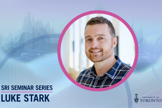 event title and photo of luke stark