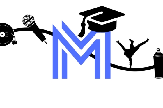 Hip Hop image of microphone, turntable