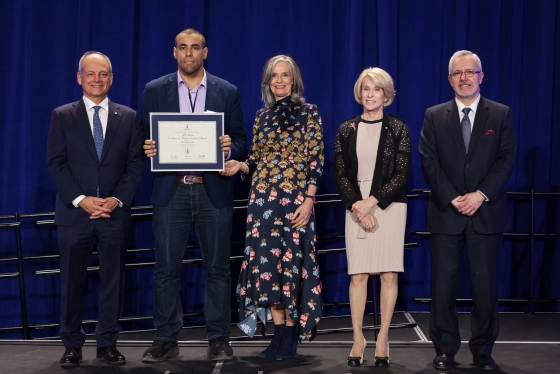 2019 Jill Matus Award for Excellence in Student Services Winner - Ike Okafor