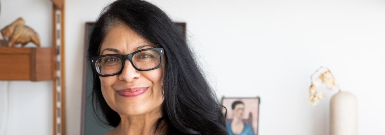 Nisha Pahuja smiling