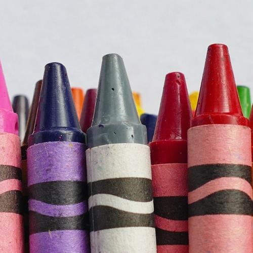 Crayons of all colours 
