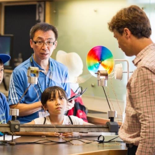 Kids learning experiment