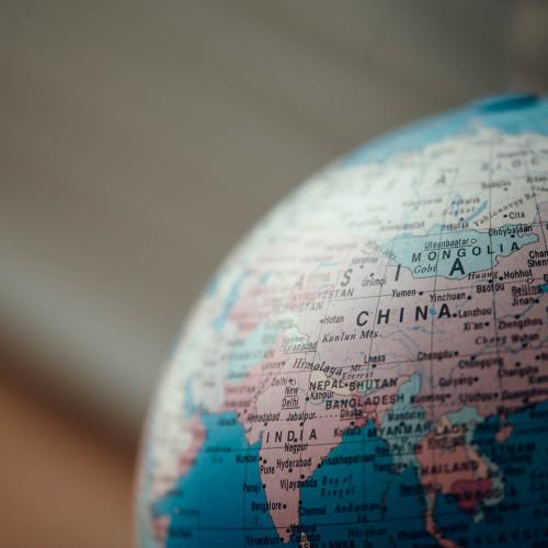 Map of the world.