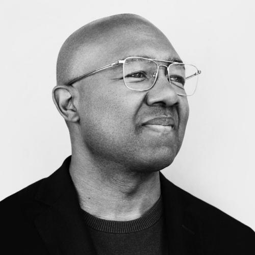 Kenneth Montague image in black and white.