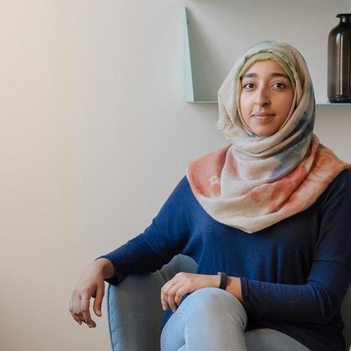 Huda Idrees is the founder and CEO of digital medical records startup Dot Health. She will appear on a Women-in-Tech panel Tuesday as part of U of T's Entrepreneurship Week (photo by Pam Lau) 