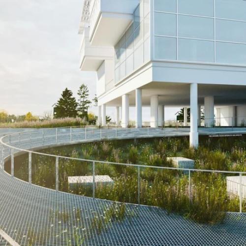 Picture of a modern building
