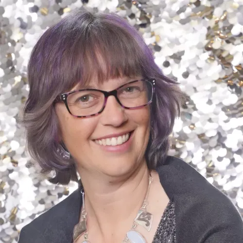 Portrait of Lorraine smiling