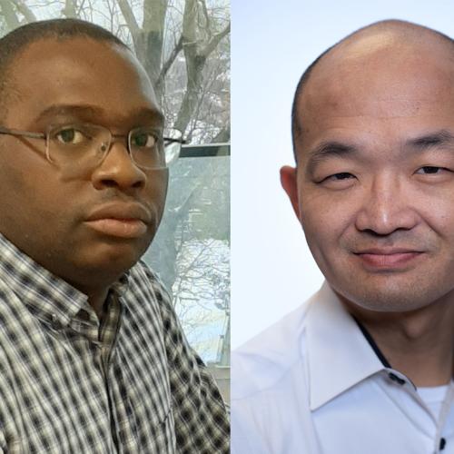 Side-by side images of Pedro Valiente and Philip Kim.