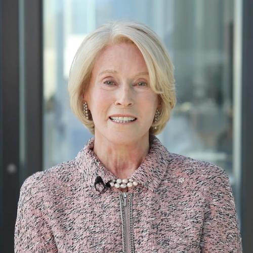 Chancellor Rose M. Patten smiles