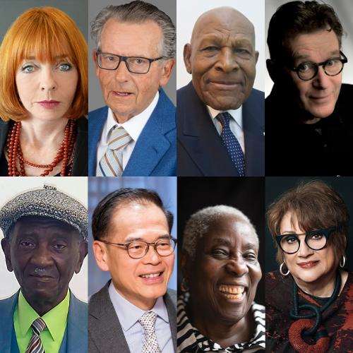 Composite image of 11 photos of the University of Toronto's 2022 honorary degree recipients.