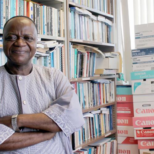 Professor and alumnus George Dei (PhD 1986) (photo courtesy of OISE) 
