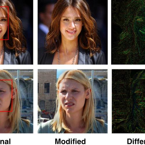 The ‘privacy filter’ that disrupts facial recognition algorithms relies on two AI-created algorithms: one performing continuous face detection, and another designed to disrupt the first (photo by Avishek Bose) 