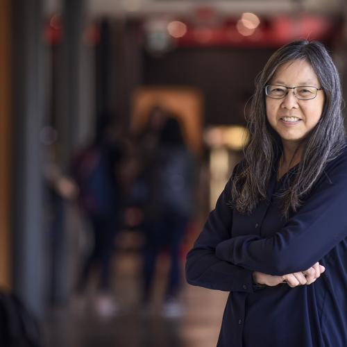 "It's such a relief," says Marilyn Kwan. “It has been a long 10 years, but I really enjoyed every course that I took” (photo by Ken Jones) 