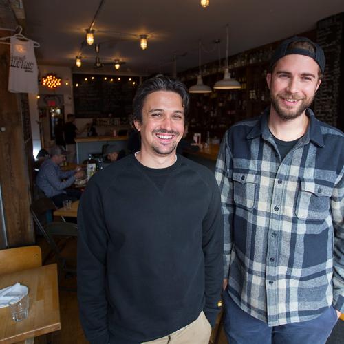 Grand Electric co-owners Ian McGrenaghan (left), a U of T alumnus, and Colin Tooke at the Mexican restaurant on Queen Street West (Chris So/Toronto Star via Getty Images) 