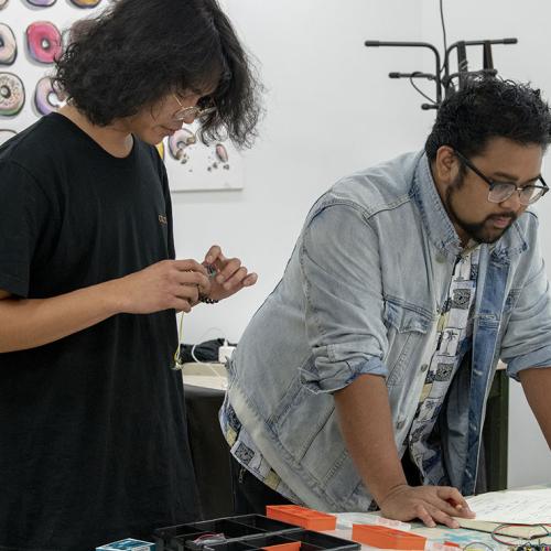 Christopher Dela Cruz and Patrick Atienza’s sound-based exhibit, Long Distance Relationship, will be part of the 2018 Nuit Blanche 