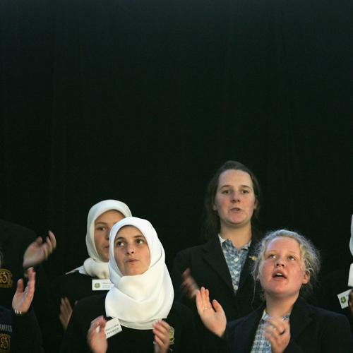 A local school choir made up of different faiths and cultures sing during the 2009 Parliament of the World's Religions, in Melbourne, Australia. Toronto is hosting the event beginning Thursday (photo by Robert Cianflone/Getty Images) 