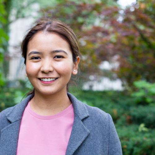 "I decided to pursue occupational therapy because compassion was evident in the client-centred practice of the profession," says Tsering Wangmo, who is graduating this fall (all photos by Julia Soudat) 