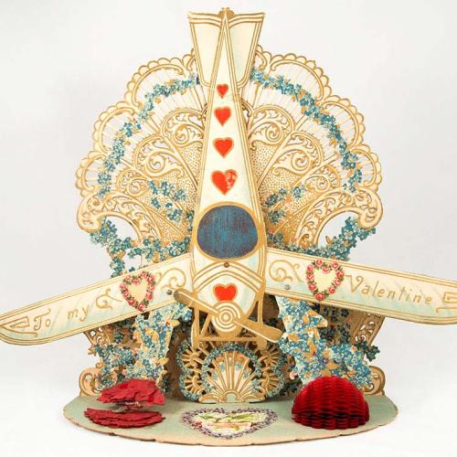 Elaborate fold-out cards became popular at the end of the 19th century (photo by Laura Pedersen) 