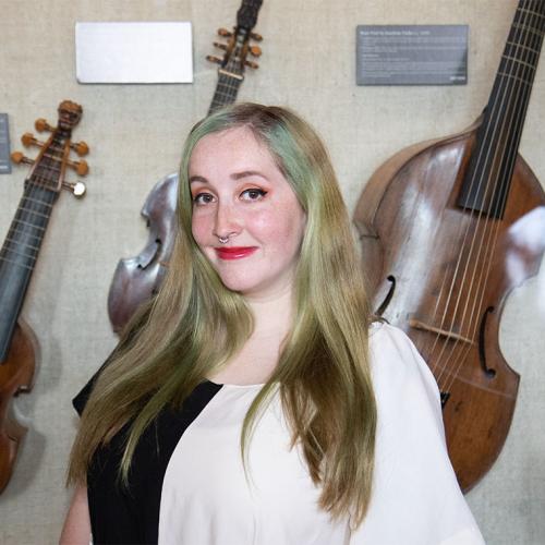 Bekah Simms, a doctoral candidate with the University of Toronto's Faculty of Music, has been nominated for her first Juno Award (photo by Perry King) 
