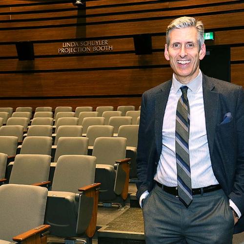 Charlie Keil, principal of Innis College, has been recognized with a Pedagogy Award from the Society of Cinema and Media Studies (photo by Perry King) 