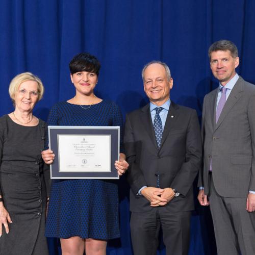Emerging Leader Kristina Minnella honoured with a 2016 Chancellor’s Award