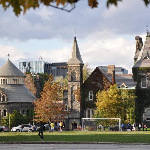 U of T Front Campus in fall