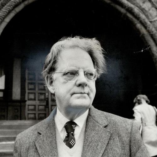Northrop Frye, seen here in 1974 (photo by Boris Spremo/Toronto Star via Getty Images) 