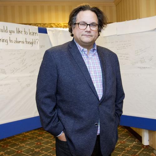 Jesse Wente at Next Steps 2018. Photo by Jackie Shapiro