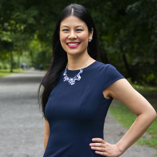 Writer Karen K. Ho, a graduate of the joint-journalism program at U of T Scarborough, landed on the international cover of TIME magazine for her feature on Crazy Rich Asians. (Photo by Kristin Foster)