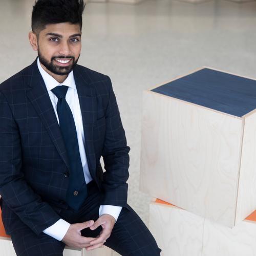 Mehran Hydary, an alumnus of U of T's Faculty of Applied Science & Engineering, is the blockchain delivery lead at Deloitte Canada (photo by Tyler Irving) 