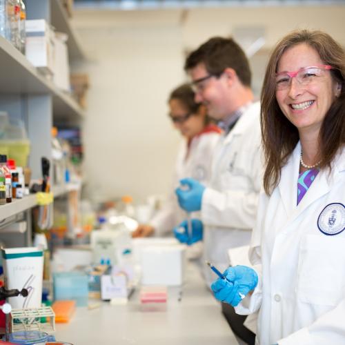 U of T's Molly Shoichet is a Canada Research Chair in tissue engineering (photo by Roberta Baker) 