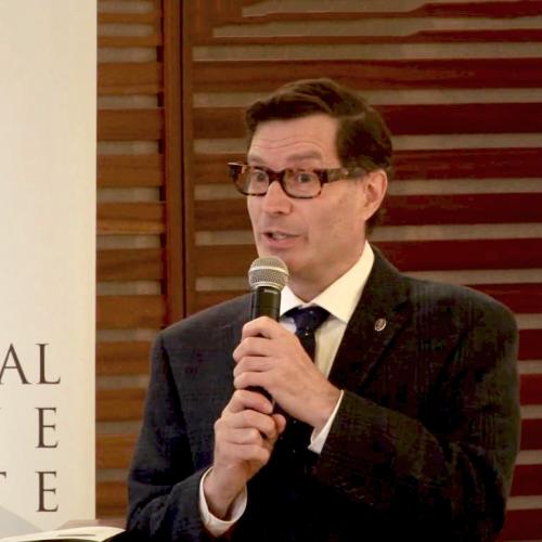Richard Chambers wins the Joan E. Foley Quality of Student Experience Award
