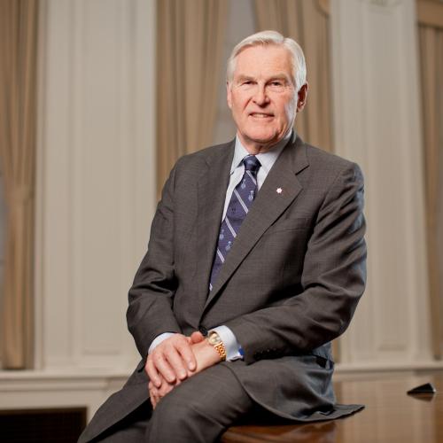 Michael Wilson was first elected chancellor of U of T for a three-year term in 2012 and renewed for a second term of three years in 2015 – the maximum allowed by the University of Toronto Act (photo by Tim Fraser) 